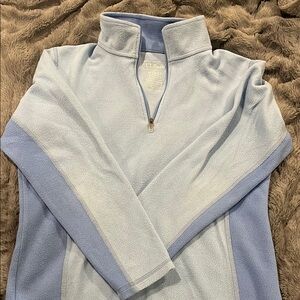 L.L. Bean Light Blue kids lightweight fleece